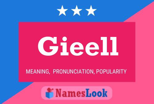 Gieell Name Poster