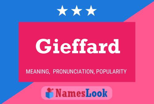 Gieffard Name Poster