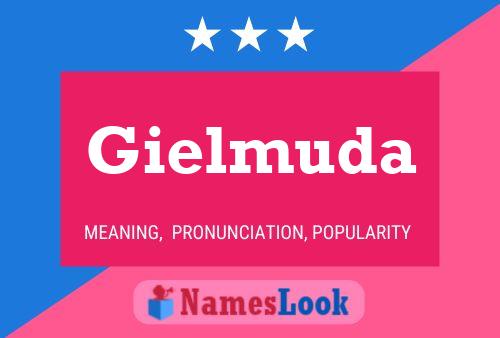 Gielmuda Name Poster