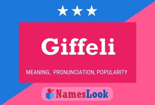 Giffeli Name Poster