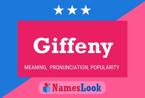 Giffeny Name Poster