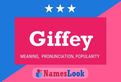 Giffey Name Poster