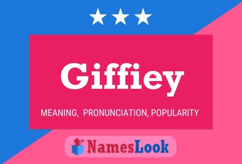 Giffiey Name Poster