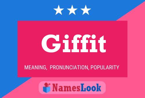 Giffit Name Poster