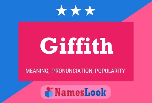 Giffith Name Poster