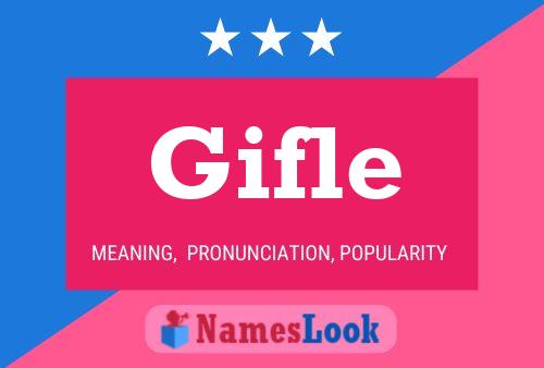 Gifle Name Poster