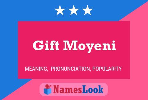 Gift Moyeni Name Poster