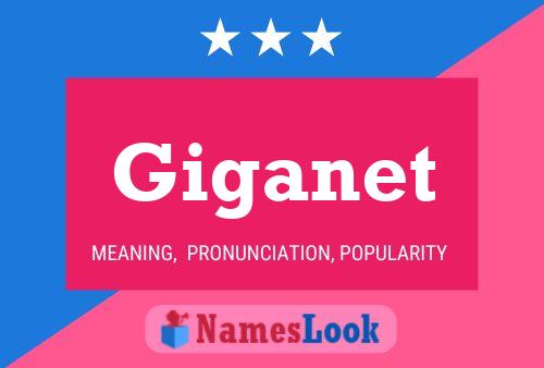 Giganet Name Poster