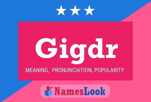 Gigdr Name Poster