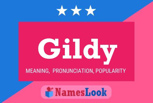 Gildy Name Poster