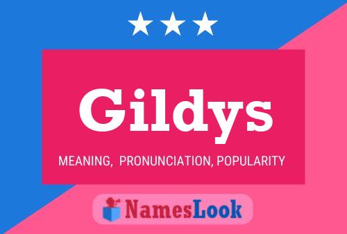 Gildys Name Poster