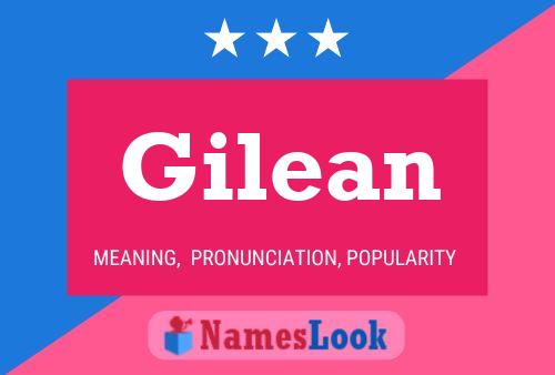 Gilean Name Poster