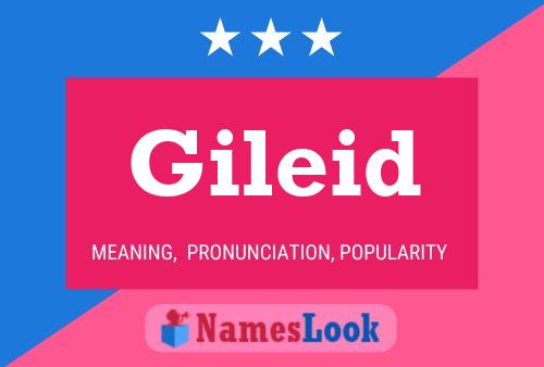 Gileid Name Poster