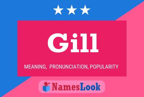 Gill Name Poster