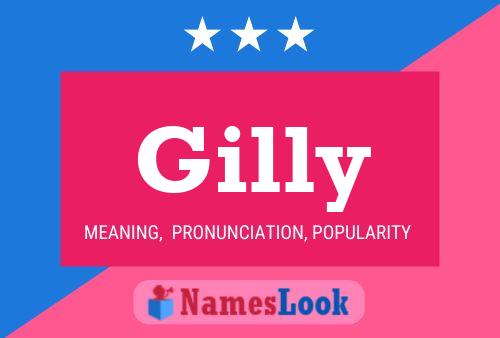 Gilly Name Poster