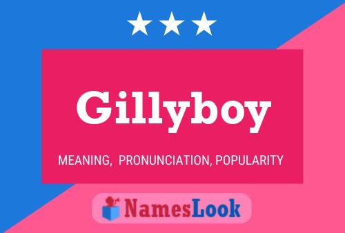 Gillyboy Name Poster