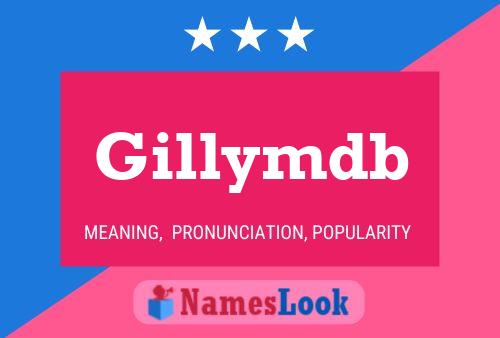 Gillymdb Name Poster