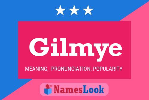 Gilmye Name Poster