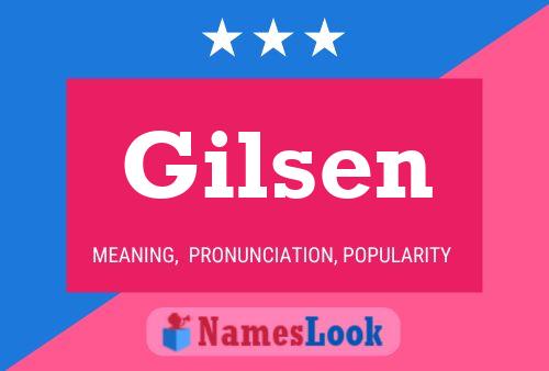 Gilsen Name Poster