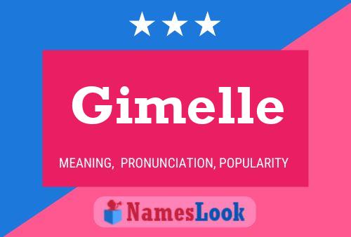 Gimelle Name Poster