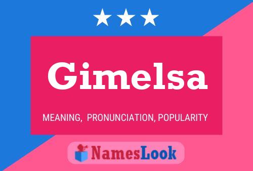 Gimelsa Name Poster