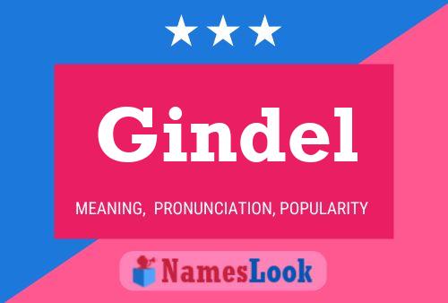 Gindel Name Poster