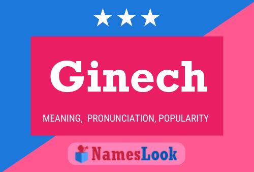 Ginech Name Poster