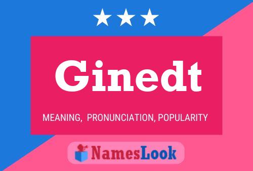 Ginedt Name Poster