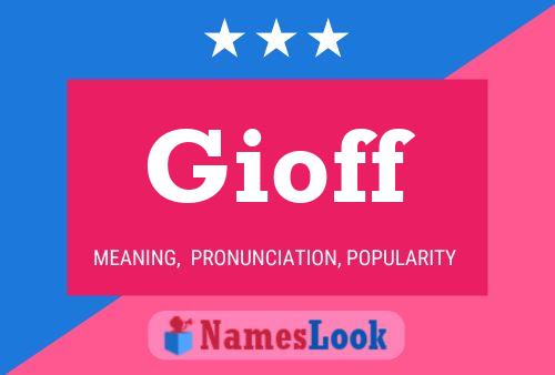 Gioff Name Poster