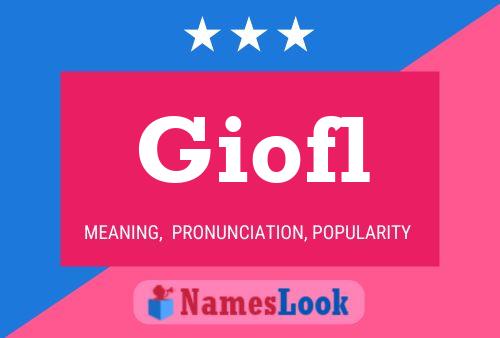 Giofl Name Poster