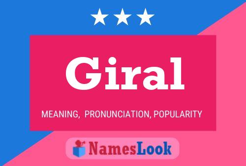 Giral Name Poster