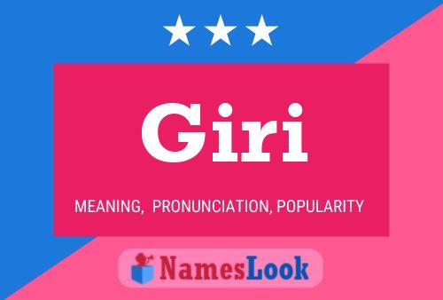 Giri Name Poster