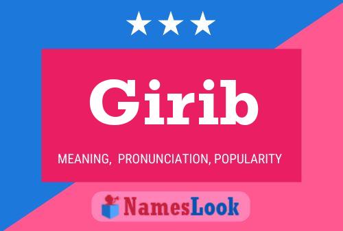 Girib Name Poster