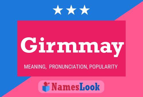 Girmmay Name Poster