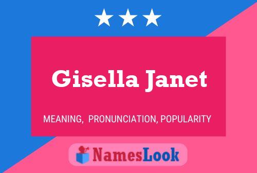 Gisella Janet Name Poster