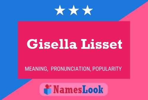 Gisella Lisset Name Poster