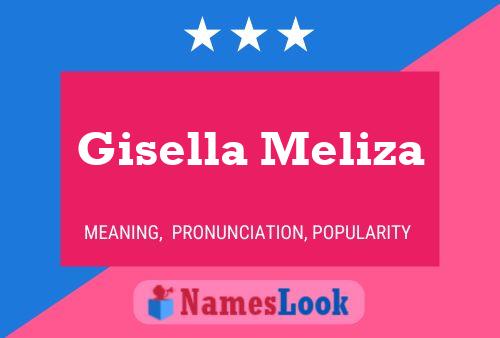 Gisella Meliza Name Poster