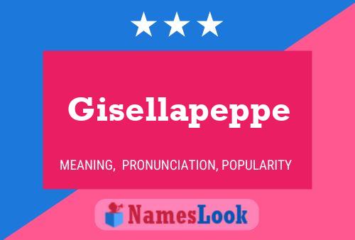 Gisellapeppe Name Poster