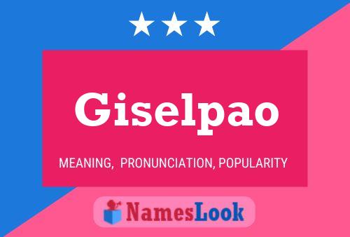 Giselpao Name Poster