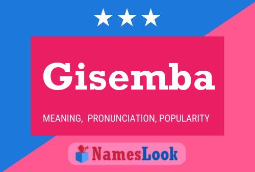 Gisemba Name Poster