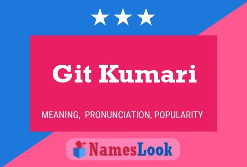 Git Kumari Name Poster