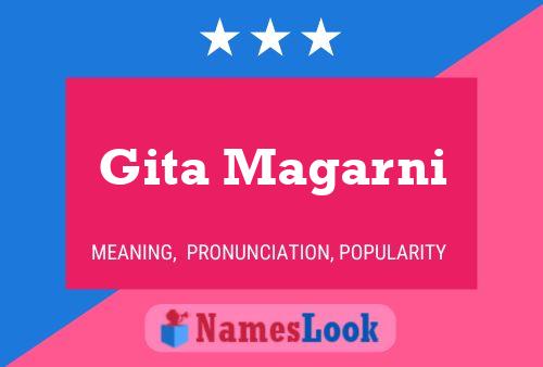 Gita Magarni Name Poster