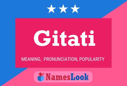 Gitati Name Poster