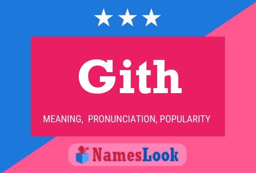 Gith Name Poster