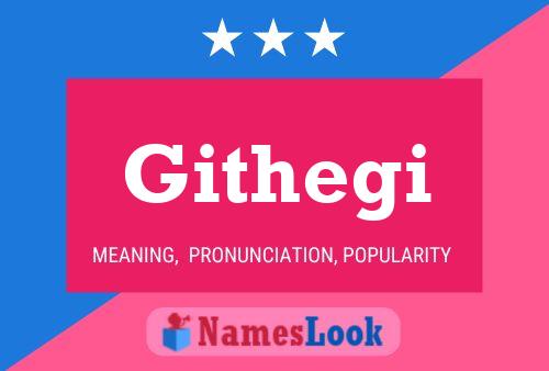 Githegi Name Poster