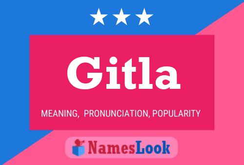 Gitla Name Poster