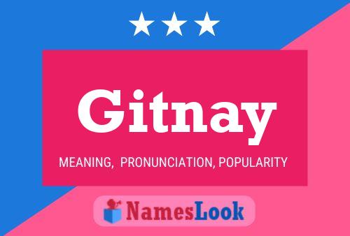 Gitnay Name Poster