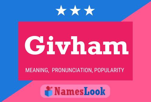 Givham Name Poster