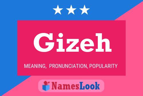 Gizeh Name Poster