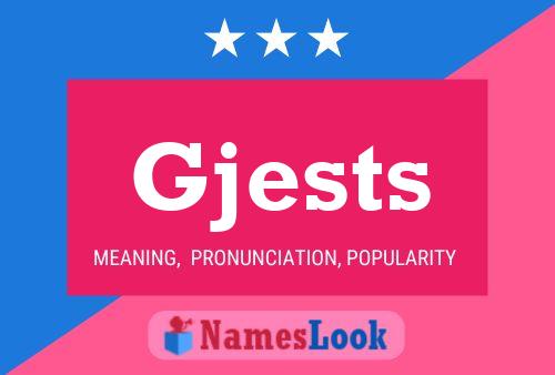 Gjests Name Poster